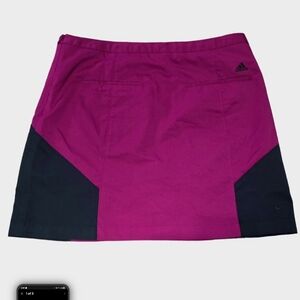 Adidas Climacool Plum and Black Tennis Skirt with Built In Shorts Size 8
